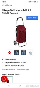 Nákupní taška TESCOMA na kolečkách - 6