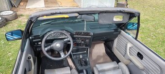 Bmw e30 cabrio 320i. Chromák. Serviska výměna možná - 6