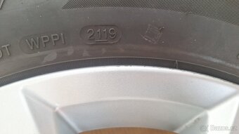 Alu kola VW 16" rozteč 5x112 pneu 215/60 R16 5mm Passat - 6
