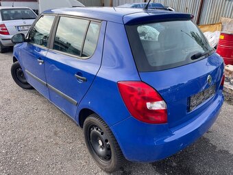 Škoda Fabia 2 1,2htp modrá veškeré díly 4590 - 6