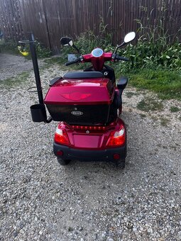 Elektrický čtyřkolový seniorský vozík - 6