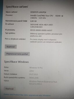 PC sestava s Intel Core2Duo E8200 - 6