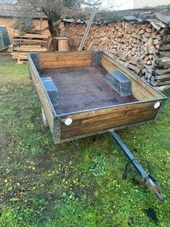 Přívěsný vozík domácí výroby - 6