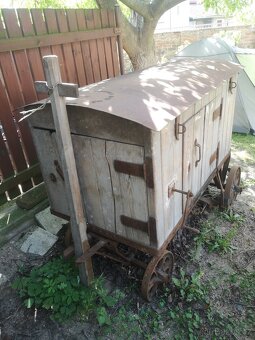 Vozík starý, historicky kompresor - 6