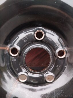 Plechové disky s letními pneu. 195/55/15 - 6