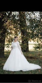 Prodám svatební šaty manželský - 6