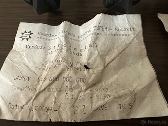 STROJMETAL brzdy NOVÉ Uloženky - 6