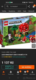 Lego Minecraft mix setů - 6