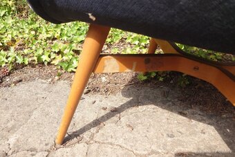 Skořepinová křesla, ČSSR 60. léta, styl Navrátil - 6