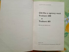 Literatura Trabant , katalog náhradních dílů, příručky - 6
