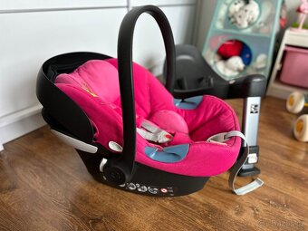 Autosedačka Cybex Aton M FANCY PINK + Base Aton M - 6
