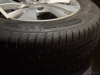 Originál 4x zimní ALU kola Honda HRV 17"+ pneu - 6