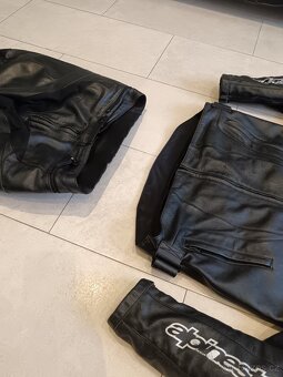 Alpinestars Gp Plus-Pánská kožená moto kombinéza, dvoudílná - 6