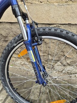 AUTHOR Outset 26 2021-22 vel.17" modrá/limeta MTB XC 26"ko - 6