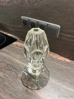 Skleněný podstavec asi pod lampu - Bohemia krystal - 6