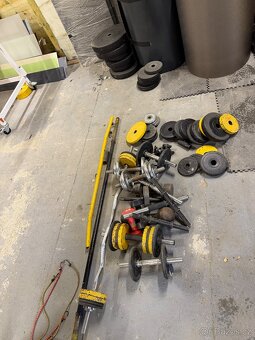 Posilovací stroje, pytel, závaží, osy - 6