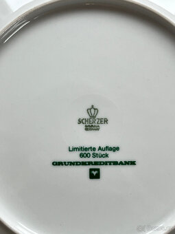 Sběratelský talíř 24 cm Roční období Zima, Scherzer - 6