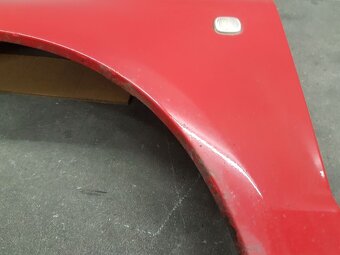 Přední blatníky Fabia I, červené 8180 + kapota - 6