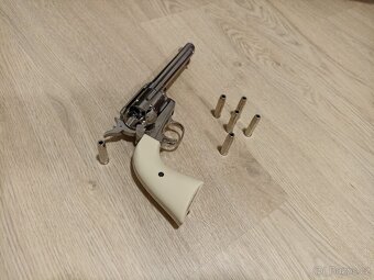 Vzduchový revolver Colt Single Action Army SAA .45 nikl - 6