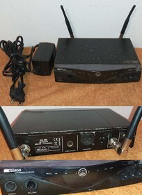 AKG WMS 450 -prof. bezdrát. mikrof. set -100% funkční - 6