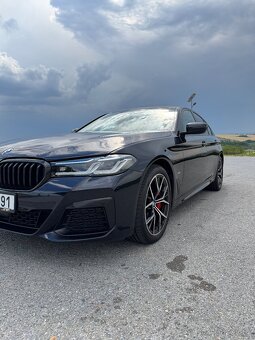 BMW 5 M,540D,xDrive,2022,78 tkm,DPH,LASER, plná výbava - 6