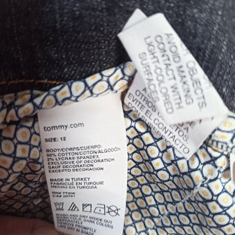 dámská džínová sukně eur 42 Tommy Hilfiger TOP STAV - 6