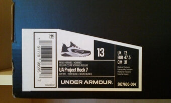Pánské boty Under Armour Project Rock vel.47,5 - 6
