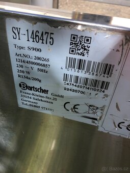 Chladící gastro nerezový stůl zn.BARTSCHER typ S900 (27486L) - 6