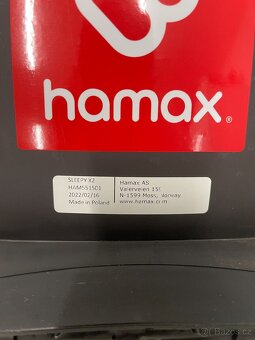 HAMAX Sleepy černo/červená - 6