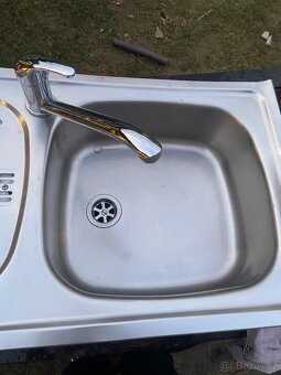 Nerezový dřez + NOVÁ baterie - 6