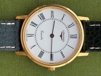 Luxusní zlaté hodinky Longines - 6