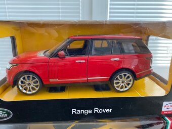 Modely 1:24 Bburago Rastar Ferrari, Range Rover maserati - 6