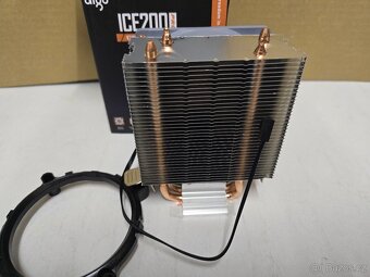 hladič procesoru ICE200Pro Air s RGB podsvícením + větrák - 6