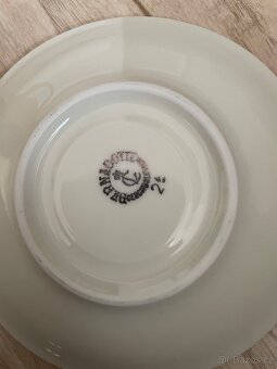 Zlatý kávový servis Tři Grácie Bernadotte Czechoslovakia - 6