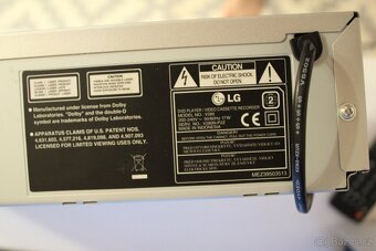 kvalitní LG COMBO DVD-VCR přehrávač/ rekorder V280, DVD,MP3, - 6