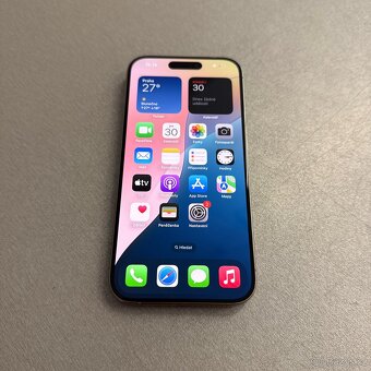iPhone 15 Pro 256GB natural titan, 12 měsíců záruka - 6