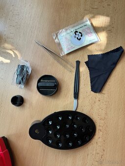 Červený mikroskop Bresser JUNIOR Student BIOLUX SEL - 6