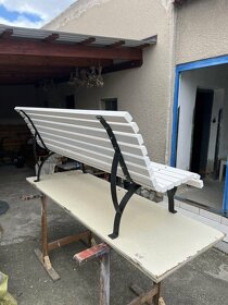 kostra zahradní lavičky - 6