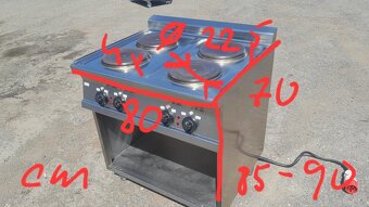 El. sporák - vařidlo) s 4x plotnou RMLotus PCT78ET - 6