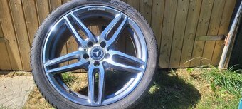 Prodám elektrony 5X112 R19 originál mercedes AMG dvourozmer - 6