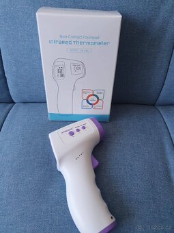 Bezkontaktní teploměr s měřicím rozsahem 32℃- 42.5℃ - 6