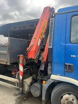 MAN TGL 12.220 kontejner hák 7tun + ruka Palfinger 9001 - 6