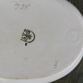 Vintage porcelánová souprava na vajíčka. - 6