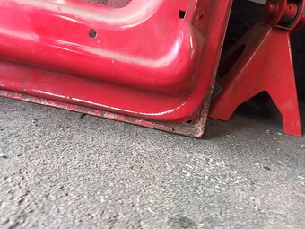 holé zadní dveře T4 na opravu se sklem a opravným plechem - 6