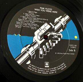 LP PINK FLOYD-WISH YOU WERE HERE 1. JAPAN PRESS - 6