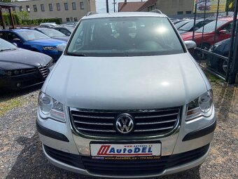 VW Touran 1,9 TDi Serviska, ALU, Tempomat - 6
