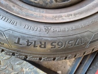 FORD 4x108 zimní sada 175/65 R14 DOT 20+22 5.5Jx14 ET37,5 - 6