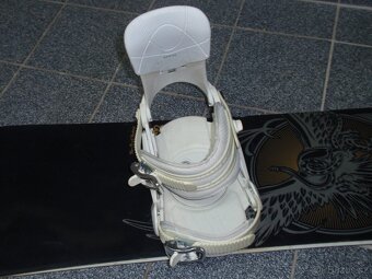 PĚKNÝ SNOWBOARD NITRO 145 CM MFM +VÁZÁNÍ USO VICTORY - 6
