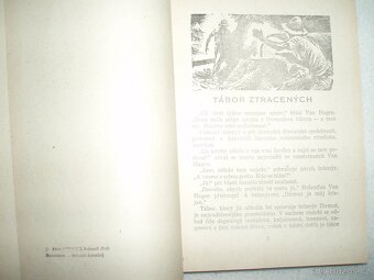 stará kniha Tábor ztracených O. Batlička-1.vydání 1970 - 6