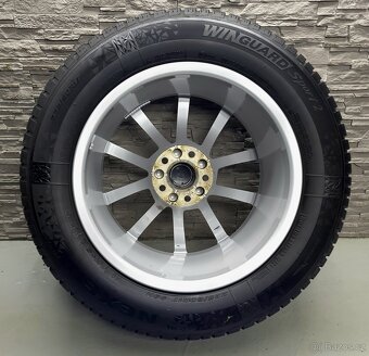 17" Originál Audi A6 5x112 zimní pneu 6-7mm - 6